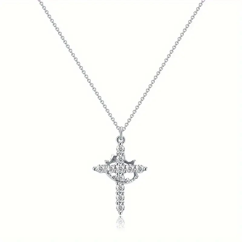 Diamond Cross Necklace